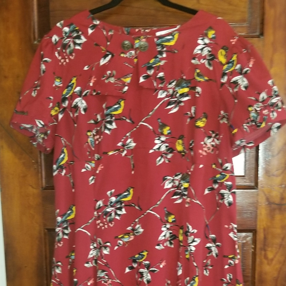 40's Style Floral Dress